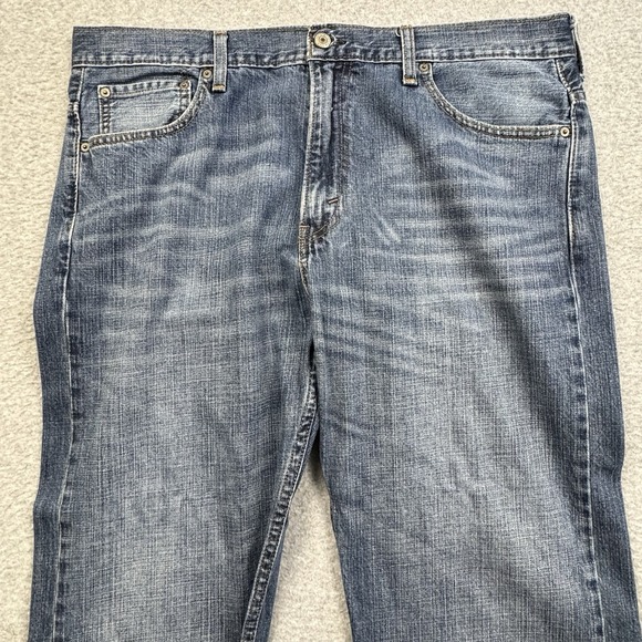 Levis 569 Loose Straight Fit‎ Jeans Mens 36x30 (38x30) Cotton Denim Nice Fade - Picture 2 of 10